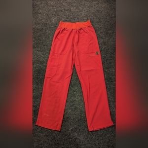 Carhartt scrub pants PINK and green XS petite